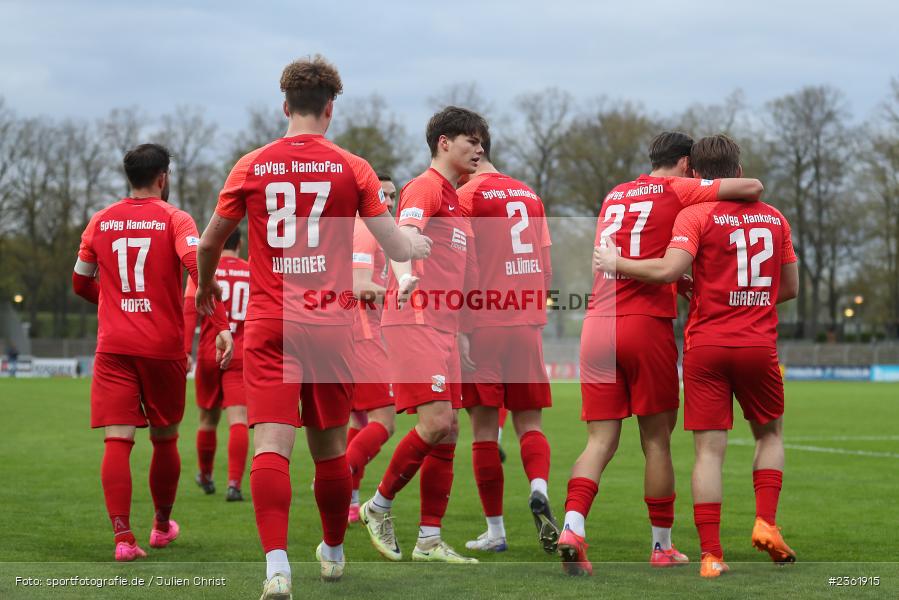 Sachs-Stadion, Schweinfurt, 26.04.2023, sport, action, Fussball, BFV, 33. Spieltag, Regionalliga Bayern, HAN, FCS, SpVgg Hankofen-Hailing, 1. FC Schweinfurt - Bild-ID: 2361915