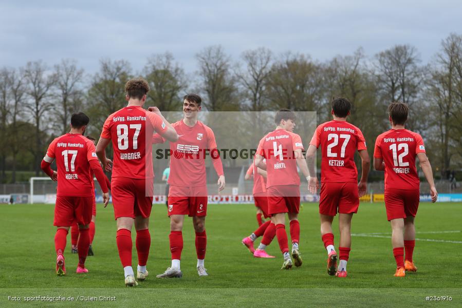 Sachs-Stadion, Schweinfurt, 26.04.2023, sport, action, Fussball, BFV, 33. Spieltag, Regionalliga Bayern, HAN, FCS, SpVgg Hankofen-Hailing, 1. FC Schweinfurt - Bild-ID: 2361916