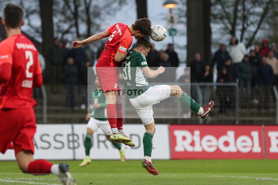 Elija Härtl, Sachs-Stadion, Schweinfurt, 26.04.2023, sport, action, Fussball, BFV, 33. Spieltag, Regionalliga Bayern, HAN, FCS, SpVgg Hankofen-Hailing, 1. FC Schweinfurt - Bild-ID: 2361919