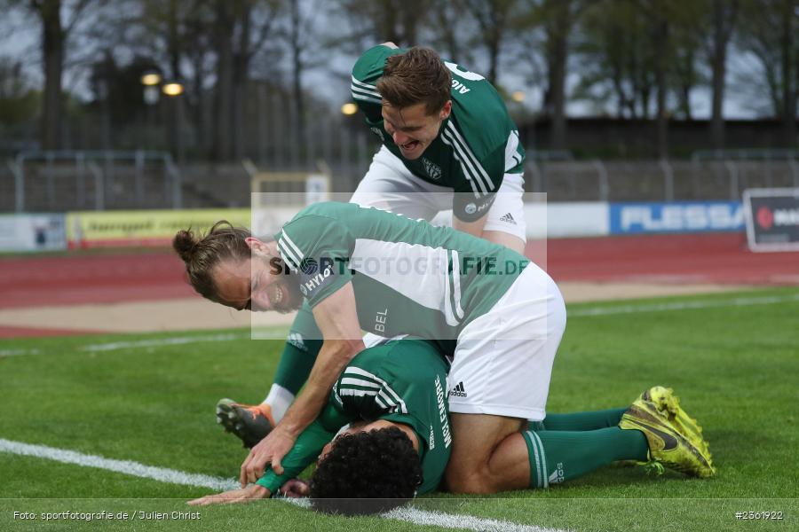 Malik Mc Lemore, Sachs-Stadion, Schweinfurt, 26.04.2023, sport, action, Fussball, BFV, 33. Spieltag, Regionalliga Bayern, HAN, FCS, SpVgg Hankofen-Hailing, 1. FC Schweinfurt - Bild-ID: 2361922