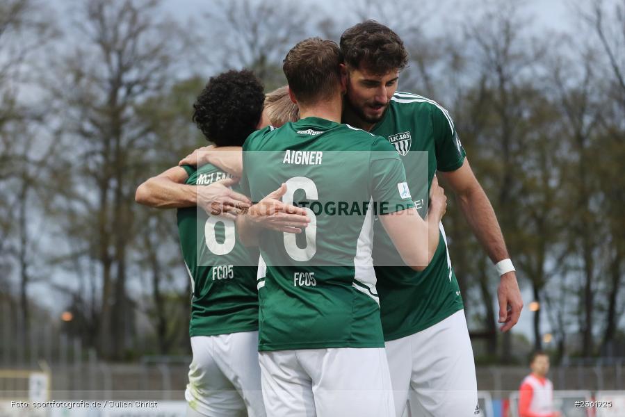 Lucas Zeller, Sachs-Stadion, Schweinfurt, 26.04.2023, sport, action, Fussball, BFV, 33. Spieltag, Regionalliga Bayern, HAN, FCS, SpVgg Hankofen-Hailing, 1. FC Schweinfurt - Bild-ID: 2361925