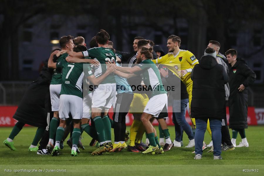 Sachs-Stadion, Schweinfurt, 26.04.2023, sport, action, Fussball, BFV, 33. Spieltag, Regionalliga Bayern, HAN, FCS, SpVgg Hankofen-Hailing, 1. FC Schweinfurt - Bild-ID: 2361932
