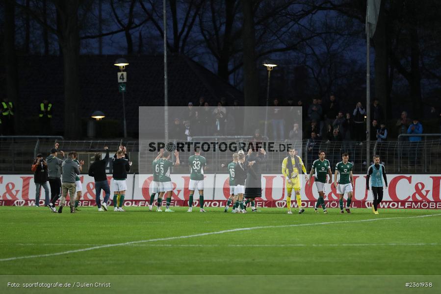 Sachs-Stadion, Schweinfurt, 26.04.2023, sport, action, Fussball, BFV, 33. Spieltag, Regionalliga Bayern, HAN, FCS, SpVgg Hankofen-Hailing, 1. FC Schweinfurt - Bild-ID: 2361938