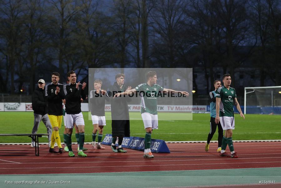 Sachs-Stadion, Schweinfurt, 26.04.2023, sport, action, Fussball, BFV, 33. Spieltag, Regionalliga Bayern, HAN, FCS, SpVgg Hankofen-Hailing, 1. FC Schweinfurt - Bild-ID: 2361941