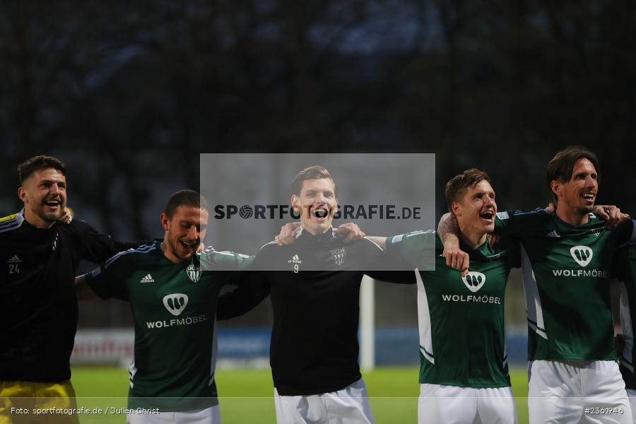 Sachs-Stadion, Schweinfurt, 26.04.2023, sport, action, Fussball, BFV, 33. Spieltag, Regionalliga Bayern, HAN, FCS, SpVgg Hankofen-Hailing, 1. FC Schweinfurt - Bild-ID: 2361946
