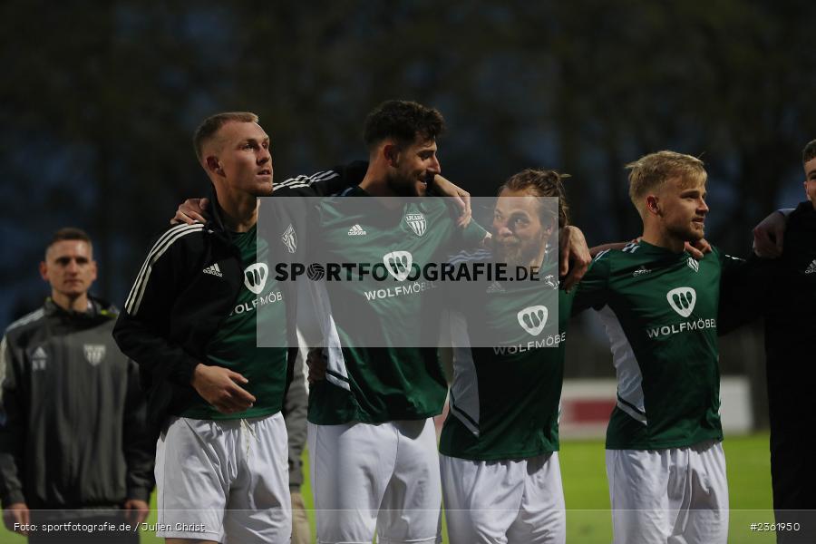 Sachs-Stadion, Schweinfurt, 26.04.2023, sport, action, Fussball, BFV, 33. Spieltag, Regionalliga Bayern, HAN, FCS, SpVgg Hankofen-Hailing, 1. FC Schweinfurt - Bild-ID: 2361950