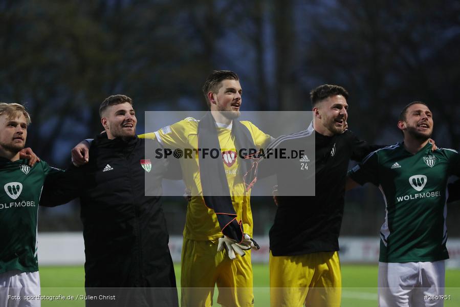 Sachs-Stadion, Schweinfurt, 26.04.2023, sport, action, Fussball, BFV, 33. Spieltag, Regionalliga Bayern, HAN, FCS, SpVgg Hankofen-Hailing, 1. FC Schweinfurt - Bild-ID: 2361951