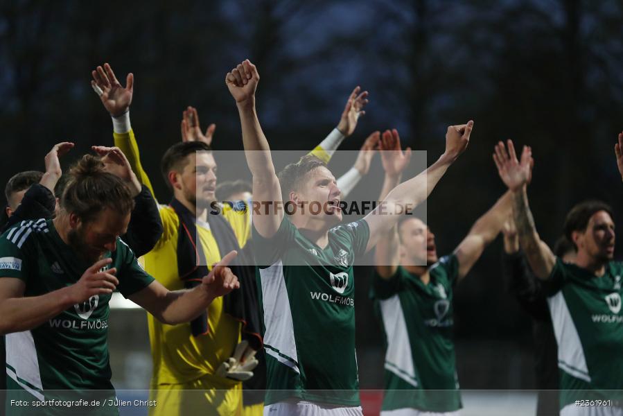 Sachs-Stadion, Schweinfurt, 26.04.2023, sport, action, Fussball, BFV, 33. Spieltag, Regionalliga Bayern, HAN, FCS, SpVgg Hankofen-Hailing, 1. FC Schweinfurt - Bild-ID: 2361961