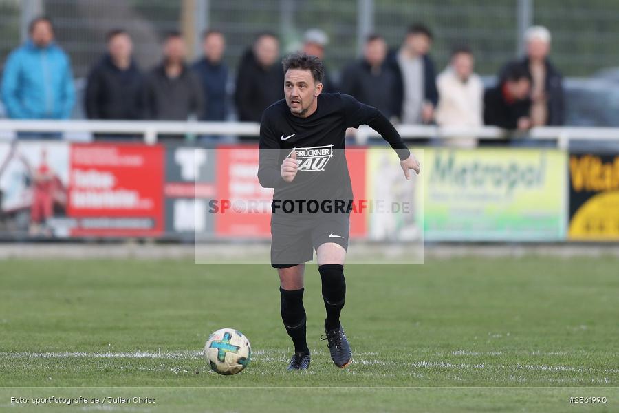 Jens Fromm, Sportgelände, Karlstadt, 26.04.2023, sport, action, Fussball, BFV, Kreisliga Würzburg, 25. Spieltag, FVGS, FVK, FV Gemünden/Seifriedsburg, FV Karlstadt - Bild-ID: 2361990 Jens Fromm, Sportgelände, Karlstadt, 26.04.2023, sport, action, Fussball, BFV, Kreisliga Würzburg, 25. Spieltag, FVGS, FVK, FV Gemünden/Seifriedsburg, FV Karlstadt - Bild-ID: 2361990