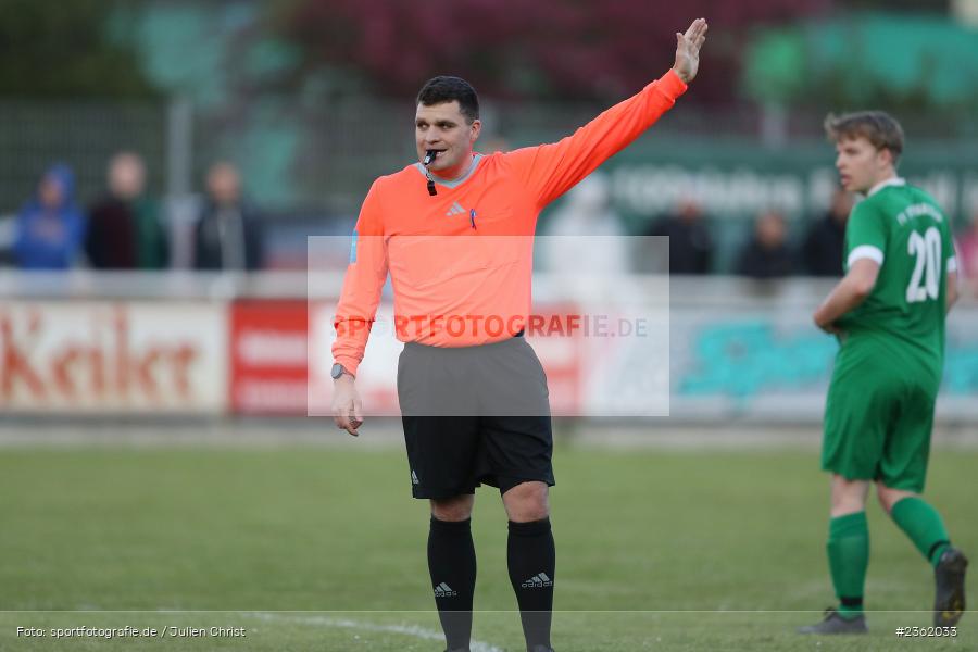 Kevin Borst, Sportgelände, Karlstadt, 26.04.2023, sport, action, Fussball, BFV, Kreisliga Würzburg, 25. Spieltag, FVGS, FVK, FV Gemünden/Seifriedsburg, FV Karlstadt - Bild-ID: 2362033 Kevin Borst, Sportgelände, Karlstadt, 26.04.2023, sport, action, Fussball, BFV, Kreisliga Würzburg, 25. Spieltag, FVGS, FVK, FV Gemünden/Seifriedsburg, FV Karlstadt - Bild-ID: 2362033