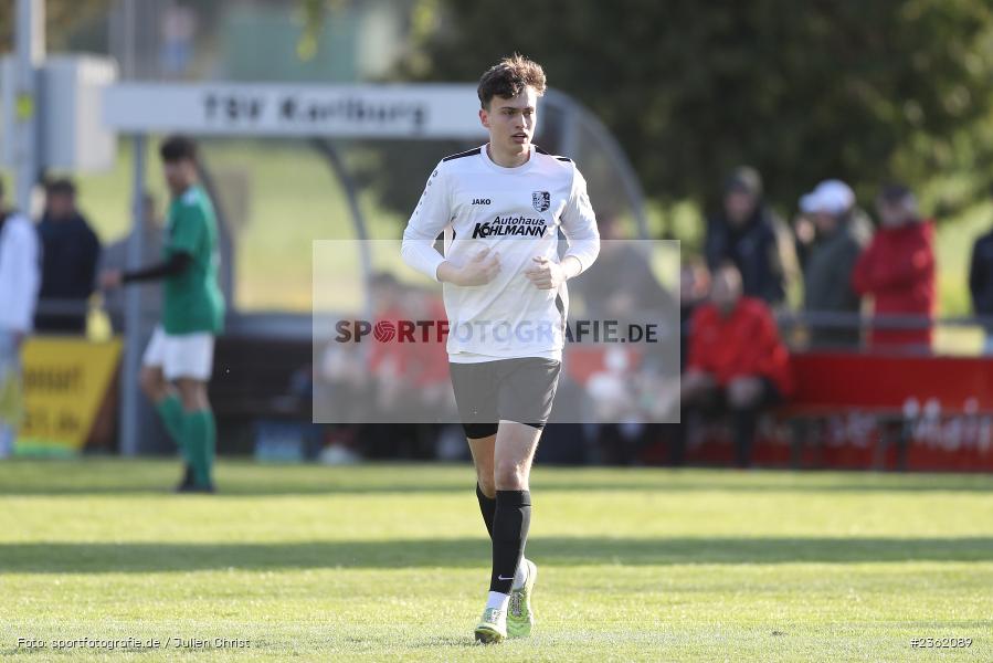 Nico Kuß, Sportgelände, Karlburg, 26.04.2023, sport, action, Fussball, BFV, Kreisliga Würzburg, 25. Spieltag, TSV FCG, FC Gössenheim, TSV Karlburg II - Bild-ID: 2362089