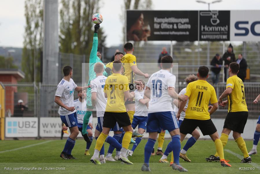 Max Grün, Stadion am Schönbusch, Aschaffenburg, 28.04.2023, sport, action, Fussball, BFV, 34. Spieltag, Regionalliga Bayern, DJK, SVA, DJK Vilzing, SV Viktoria Aschaffenburg - Bild-ID: 2362160