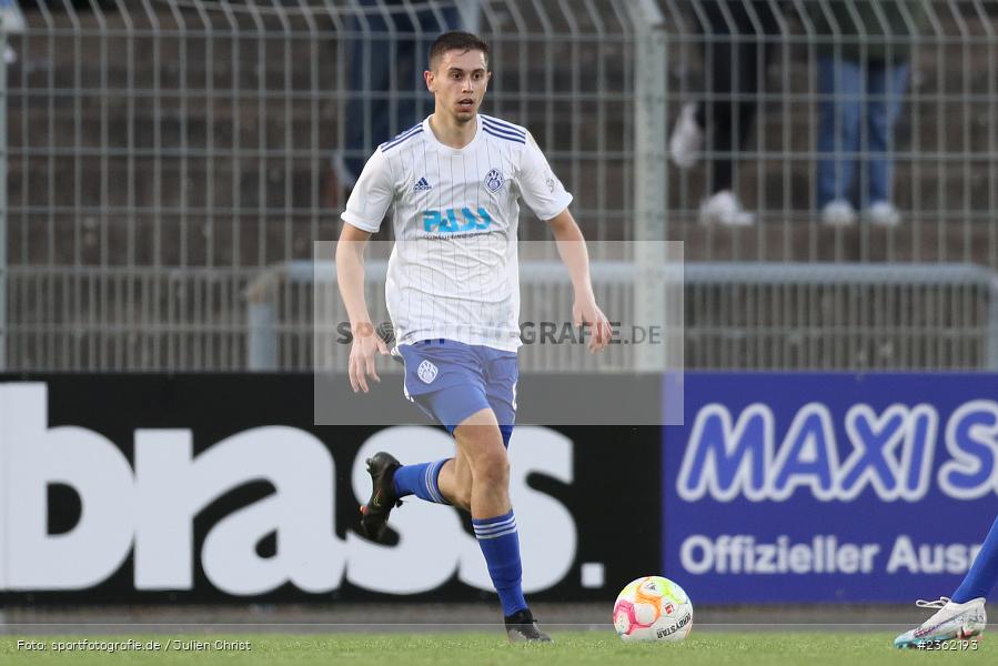Veit Klement, Stadion am Schönbusch, Aschaffenburg, 28.04.2023, sport, action, Fussball, BFV, 34. Spieltag, Regionalliga Bayern, DJK, SVA, DJK Vilzing, SV Viktoria Aschaffenburg - Bild-ID: 2362193