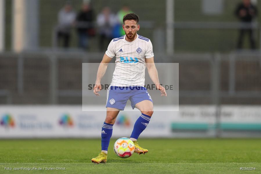 Silas Tom Zehnder, Stadion am Schönbusch, Aschaffenburg, 28.04.2023, sport, action, Fussball, BFV, 34. Spieltag, Regionalliga Bayern, DJK, SVA, DJK Vilzing, SV Viktoria Aschaffenburg - Bild-ID: 2362214