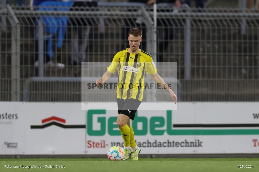 Fabio Pirner, Stadion am Schönbusch, Aschaffenburg, 28.04.2023, sport, action, Fussball, BFV, 34. Spieltag, Regionalliga Bayern, DJK, SVA, DJK Vilzing, SV Viktoria Aschaffenburg - Bild-ID: 2362224