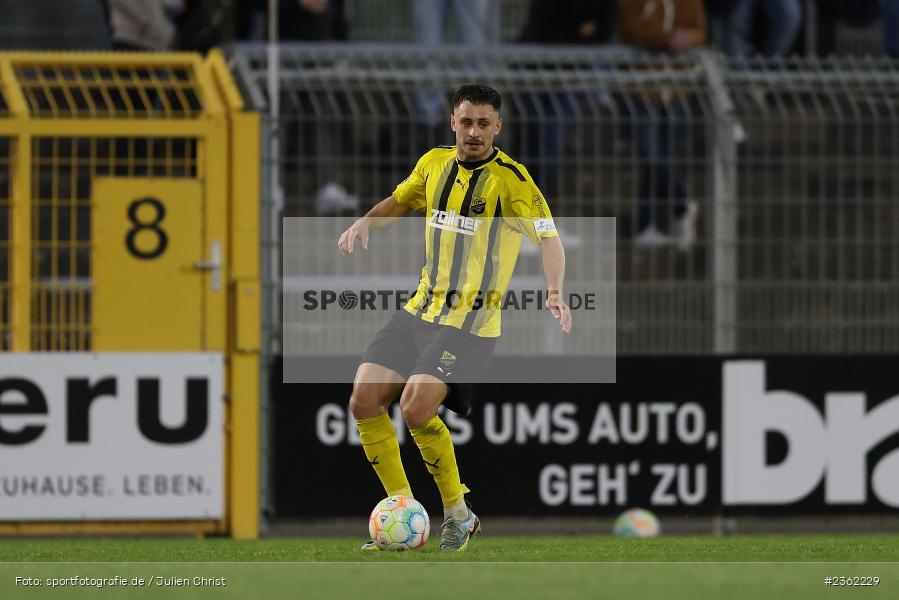 Nico Dantscher, Stadion am Schönbusch, Aschaffenburg, 28.04.2023, sport, action, Fussball, BFV, 34. Spieltag, Regionalliga Bayern, DJK, SVA, DJK Vilzing, SV Viktoria Aschaffenburg - Bild-ID: 2362229