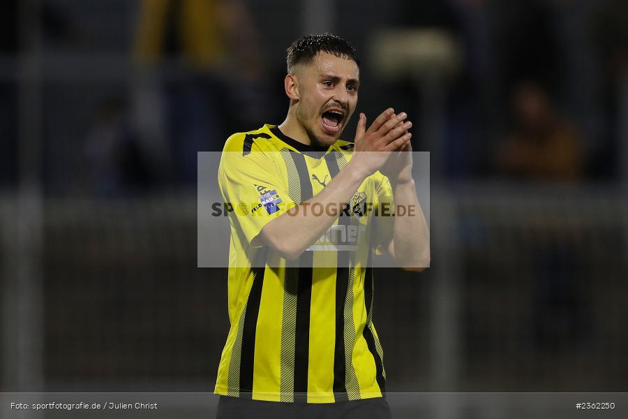 Nico Dantscher, Stadion am Schönbusch, Aschaffenburg, 28.04.2023, sport, action, Fussball, BFV, 34. Spieltag, Regionalliga Bayern, DJK, SVA, DJK Vilzing, SV Viktoria Aschaffenburg - Bild-ID: 2362250