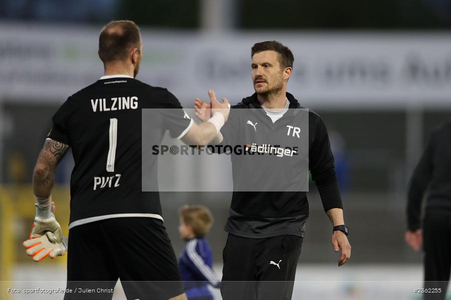 Josef Eibl, Stadion am Schönbusch, Aschaffenburg, 28.04.2023, sport, action, Fussball, BFV, 34. Spieltag, Regionalliga Bayern, DJK, SVA, DJK Vilzing, SV Viktoria Aschaffenburg - Bild-ID: 2362255
