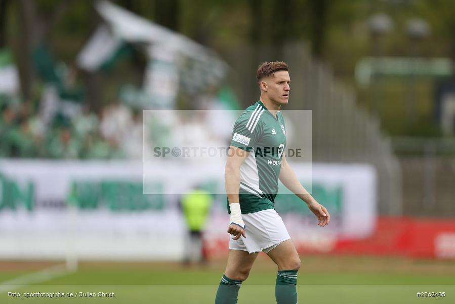 Lukas Aigner, Sachs-Stadion, Schweinfurt, 29.04.2023, sport, action, Fussball, BFV, 34. Spieltag, Regionalliga Bayern, ANS, FCS, SpVgg Ansbach, 1. FC Schweinfurt - Bild-ID: 2362405 Lukas Aigner, Sachs-Stadion, Schweinfurt, 29.04.2023, sport, action, Fussball, BFV, 34. Spieltag, Regionalliga Bayern, ANS, FCS, SpVgg Ansbach, 1. FC Schweinfurt - Bild-ID: 2362405