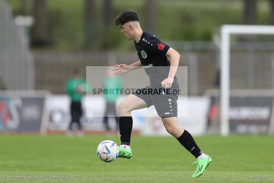 Pepe Brekner, Sachs-Stadion, Schweinfurt, 29.04.2023, sport, action, Fussball, BFV, 34. Spieltag, Regionalliga Bayern, ANS, FCS, SpVgg Ansbach, 1. FC Schweinfurt - Bild-ID: 2362424