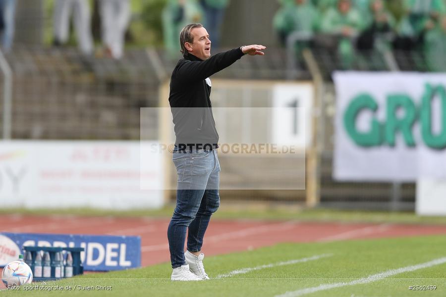 Marc Reitmaier, Sachs-Stadion, Schweinfurt, 29.04.2023, sport, action, Fussball, BFV, 34. Spieltag, Regionalliga Bayern, ANS, FCS, SpVgg Ansbach, 1. FC Schweinfurt - Bild-ID: 2362439
