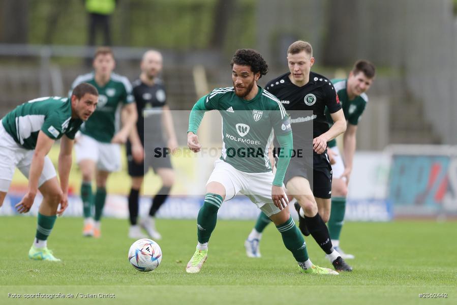 Malik Mc Lemore, Sachs-Stadion, Schweinfurt, 29.04.2023, sport, action, Fussball, BFV, 34. Spieltag, Regionalliga Bayern, ANS, FCS, SpVgg Ansbach, 1. FC Schweinfurt - Bild-ID: 2362442 Malik Mc Lemore, Sachs-Stadion, Schweinfurt, 29.04.2023, sport, action, Fussball, BFV, 34. Spieltag, Regionalliga Bayern, ANS, FCS, SpVgg Ansbach, 1. FC Schweinfurt - Bild-ID: 2362442