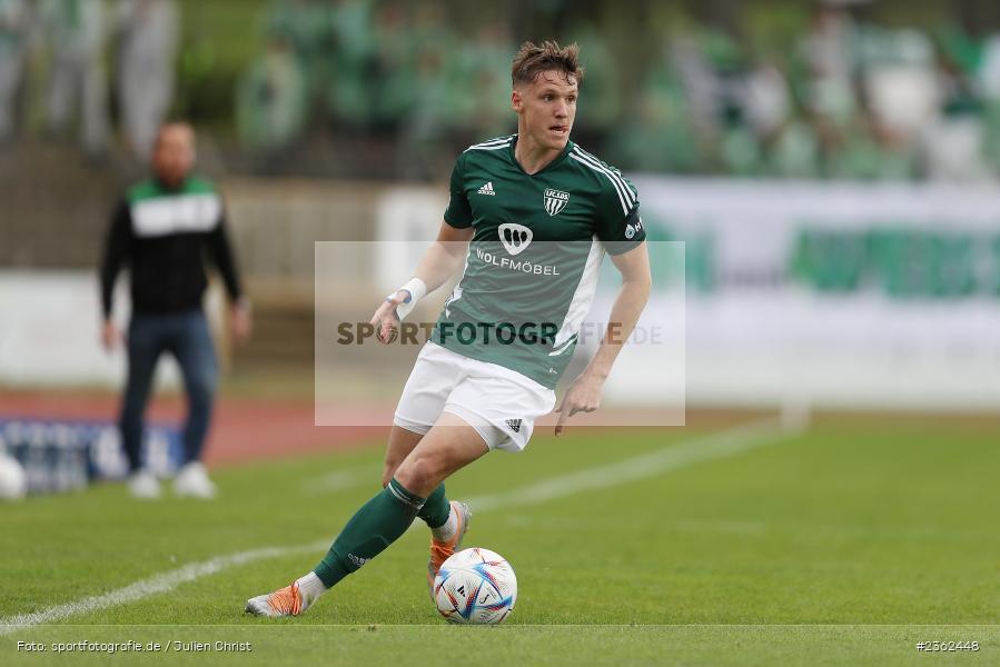 Lukas Aigner, Sachs-Stadion, Schweinfurt, 29.04.2023, sport, action, Fussball, BFV, 34. Spieltag, Regionalliga Bayern, ANS, FCS, SpVgg Ansbach, 1. FC Schweinfurt - Bild-ID: 2362448 Lukas Aigner, Sachs-Stadion, Schweinfurt, 29.04.2023, sport, action, Fussball, BFV, 34. Spieltag, Regionalliga Bayern, ANS, FCS, SpVgg Ansbach, 1. FC Schweinfurt - Bild-ID: 2362448
