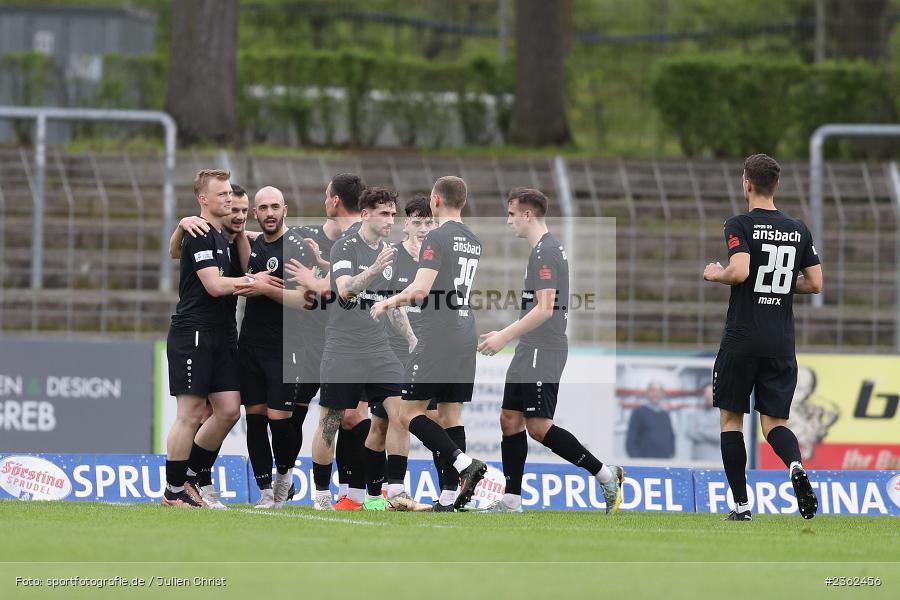 Sachs-Stadion, Schweinfurt, 29.04.2023, sport, action, Fussball, BFV, 34. Spieltag, Regionalliga Bayern, ANS, FCS, SpVgg Ansbach, 1. FC Schweinfurt - Bild-ID: 2362456 Sachs-Stadion, Schweinfurt, 29.04.2023, sport, action, Fussball, BFV, 34. Spieltag, Regionalliga Bayern, ANS, FCS, SpVgg Ansbach, 1. FC Schweinfurt - Bild-ID: 2362456