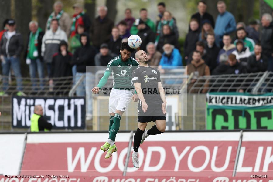 Malik Mc Lemore, Sachs-Stadion, Schweinfurt, 29.04.2023, sport, action, Fussball, BFV, 34. Spieltag, Regionalliga Bayern, ANS, FCS, SpVgg Ansbach, 1. FC Schweinfurt - Bild-ID: 2362468 Malik Mc Lemore, Sachs-Stadion, Schweinfurt, 29.04.2023, sport, action, Fussball, BFV, 34. Spieltag, Regionalliga Bayern, ANS, FCS, SpVgg Ansbach, 1. FC Schweinfurt - Bild-ID: 2362468