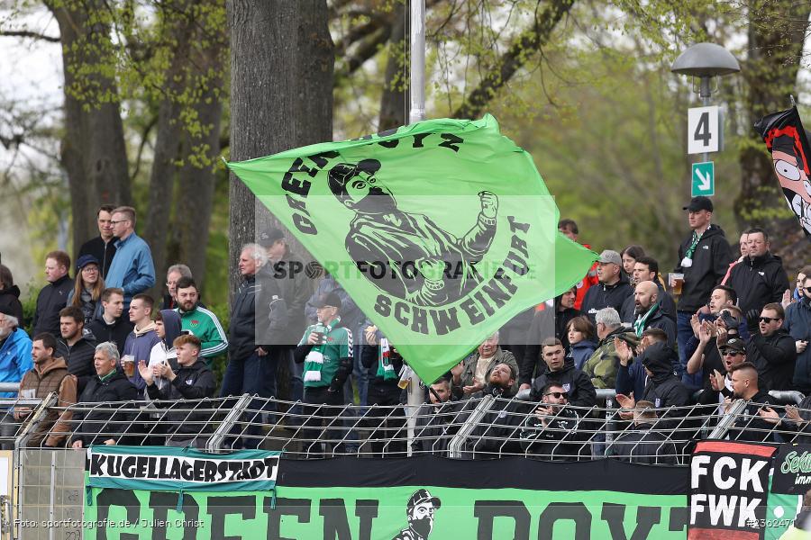 Sachs-Stadion, Schweinfurt, 29.04.2023, sport, action, Fussball, BFV, 34. Spieltag, Regionalliga Bayern, ANS, FCS, SpVgg Ansbach, 1. FC Schweinfurt - Bild-ID: 2362471 Sachs-Stadion, Schweinfurt, 29.04.2023, sport, action, Fussball, BFV, 34. Spieltag, Regionalliga Bayern, ANS, FCS, SpVgg Ansbach, 1. FC Schweinfurt - Bild-ID: 2362471