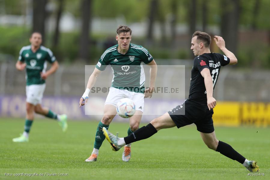 Lukas Aigner, Sachs-Stadion, Schweinfurt, 29.04.2023, sport, action, Fussball, BFV, 34. Spieltag, Regionalliga Bayern, ANS, FCS, SpVgg Ansbach, 1. FC Schweinfurt - Bild-ID: 2362478 Lukas Aigner, Sachs-Stadion, Schweinfurt, 29.04.2023, sport, action, Fussball, BFV, 34. Spieltag, Regionalliga Bayern, ANS, FCS, SpVgg Ansbach, 1. FC Schweinfurt - Bild-ID: 2362478