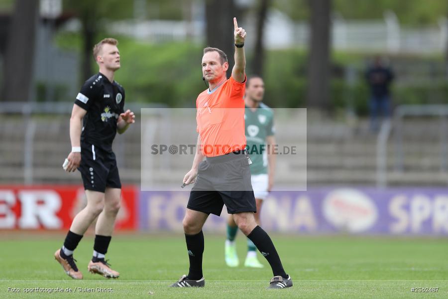 Stefan Treiber, Sachs-Stadion, Schweinfurt, 29.04.2023, sport, action, Fussball, BFV, 34. Spieltag, Regionalliga Bayern, ANS, FCS, SpVgg Ansbach, 1. FC Schweinfurt - Bild-ID: 2362487
