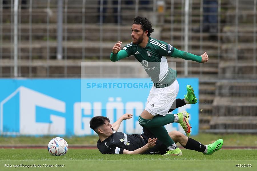 Malik Mc Lemore, Sachs-Stadion, Schweinfurt, 29.04.2023, sport, action, Fussball, BFV, 34. Spieltag, Regionalliga Bayern, ANS, FCS, SpVgg Ansbach, 1. FC Schweinfurt - Bild-ID: 2362490 Malik Mc Lemore, Sachs-Stadion, Schweinfurt, 29.04.2023, sport, action, Fussball, BFV, 34. Spieltag, Regionalliga Bayern, ANS, FCS, SpVgg Ansbach, 1. FC Schweinfurt - Bild-ID: 2362490