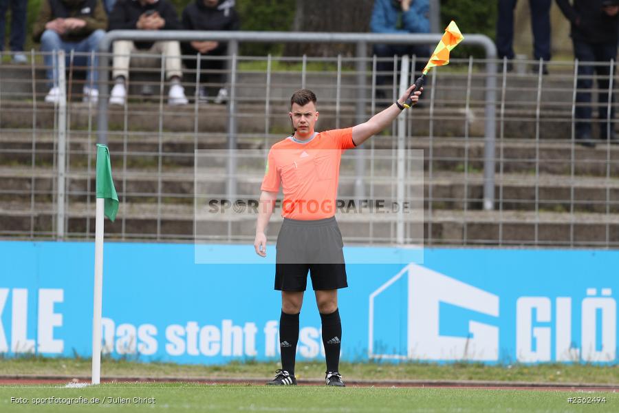 Moritz Hägele, Sachs-Stadion, Schweinfurt, 29.04.2023, sport, action, Fussball, BFV, 34. Spieltag, Regionalliga Bayern, ANS, FCS, SpVgg Ansbach, 1. FC Schweinfurt - Bild-ID: 2362494
