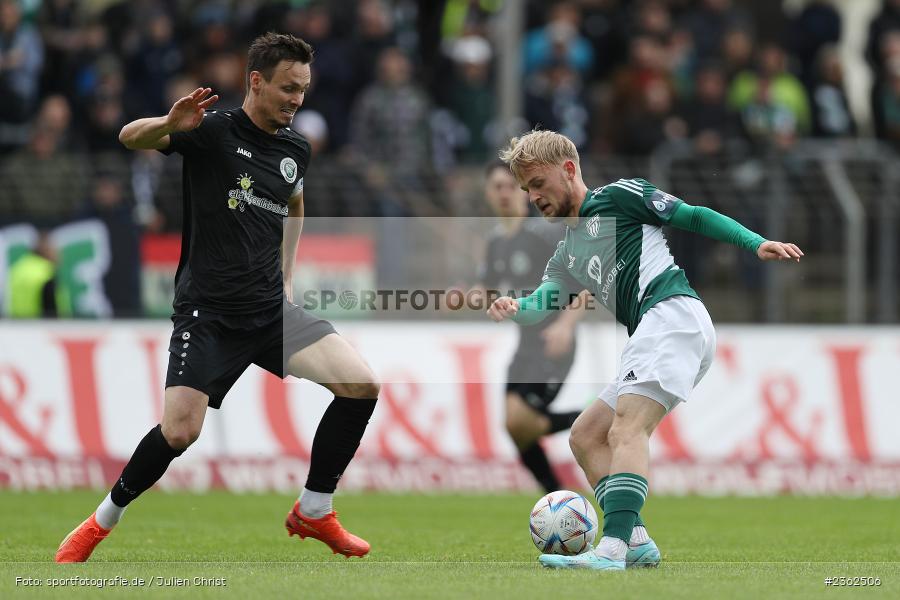 Marco Zietsch, Sachs-Stadion, Schweinfurt, 29.04.2023, sport, action, Fussball, BFV, 34. Spieltag, Regionalliga Bayern, ANS, FCS, SpVgg Ansbach, 1. FC Schweinfurt - Bild-ID: 2362506