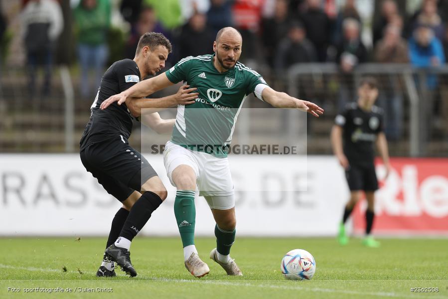 Adam Jabiri, Sachs-Stadion, Schweinfurt, 29.04.2023, sport, action, Fussball, BFV, 34. Spieltag, Regionalliga Bayern, ANS, FCS, SpVgg Ansbach, 1. FC Schweinfurt - Bild-ID: 2362508