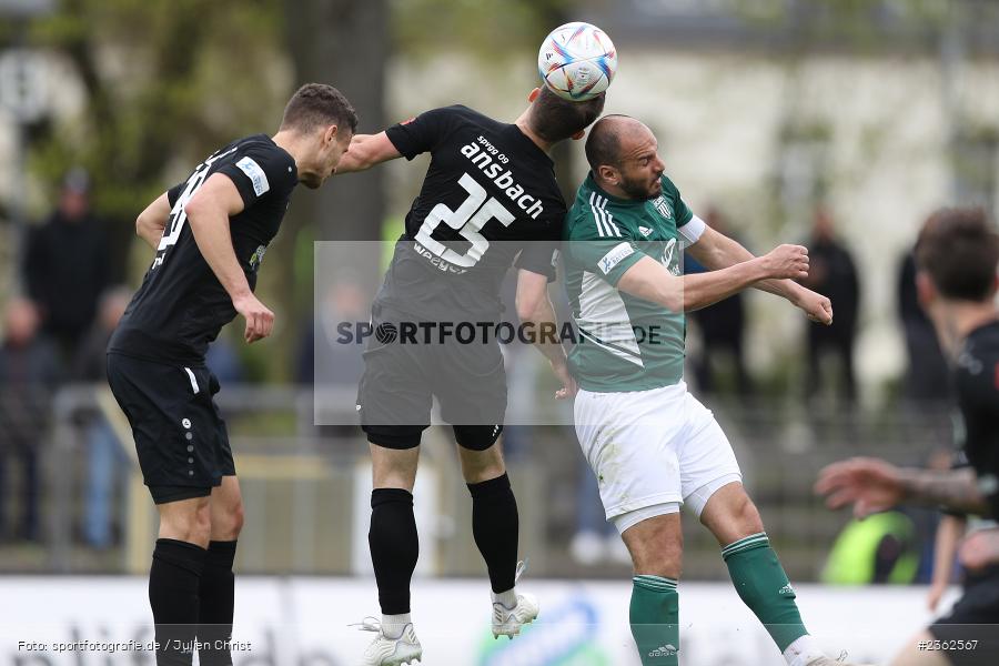Adam Jabiri, Sachs-Stadion, Schweinfurt, 29.04.2023, sport, action, Fussball, BFV, 34. Spieltag, Regionalliga Bayern, ANS, FCS, SpVgg Ansbach, 1. FC Schweinfurt - Bild-ID: 2362567 Adam Jabiri, Sachs-Stadion, Schweinfurt, 29.04.2023, sport, action, Fussball, BFV, 34. Spieltag, Regionalliga Bayern, ANS, FCS, SpVgg Ansbach, 1. FC Schweinfurt - Bild-ID: 2362567