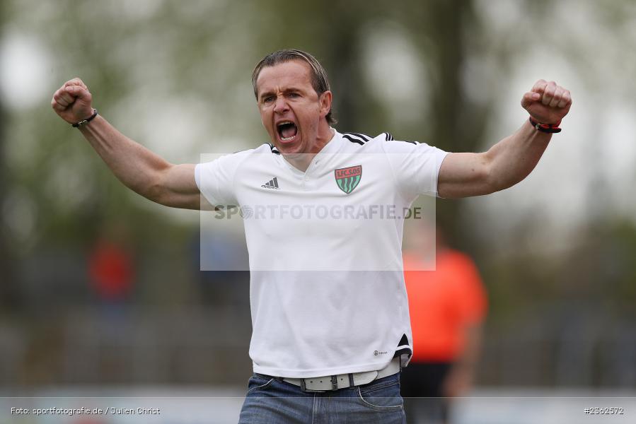 Marc Reitmaier, Sachs-Stadion, Schweinfurt, 29.04.2023, sport, action, Fussball, BFV, 34. Spieltag, Regionalliga Bayern, ANS, FCS, SpVgg Ansbach, 1. FC Schweinfurt - Bild-ID: 2362572