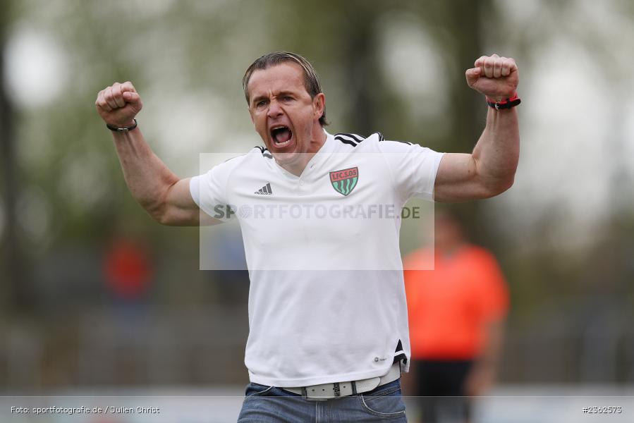 Marc Reitmaier, Sachs-Stadion, Schweinfurt, 29.04.2023, sport, action, Fussball, BFV, 34. Spieltag, Regionalliga Bayern, ANS, FCS, SpVgg Ansbach, 1. FC Schweinfurt - Bild-ID: 2362573