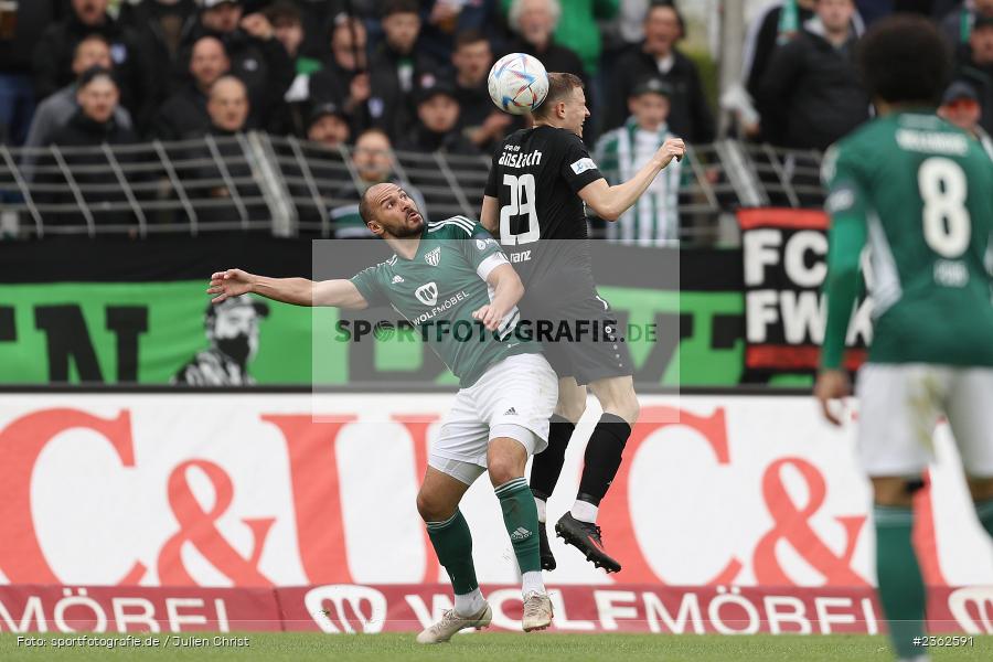 Adam Jabiri, Sachs-Stadion, Schweinfurt, 29.04.2023, sport, action, Fussball, BFV, 34. Spieltag, Regionalliga Bayern, ANS, FCS, SpVgg Ansbach, 1. FC Schweinfurt - Bild-ID: 2362591 Adam Jabiri, Sachs-Stadion, Schweinfurt, 29.04.2023, sport, action, Fussball, BFV, 34. Spieltag, Regionalliga Bayern, ANS, FCS, SpVgg Ansbach, 1. FC Schweinfurt - Bild-ID: 2362591
