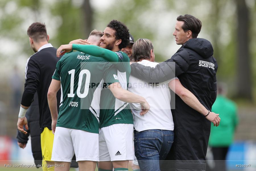 Malik Mc Lemore, Sachs-Stadion, Schweinfurt, 29.04.2023, sport, action, Fussball, BFV, 34. Spieltag, Regionalliga Bayern, ANS, FCS, SpVgg Ansbach, 1. FC Schweinfurt - Bild-ID: 2362617