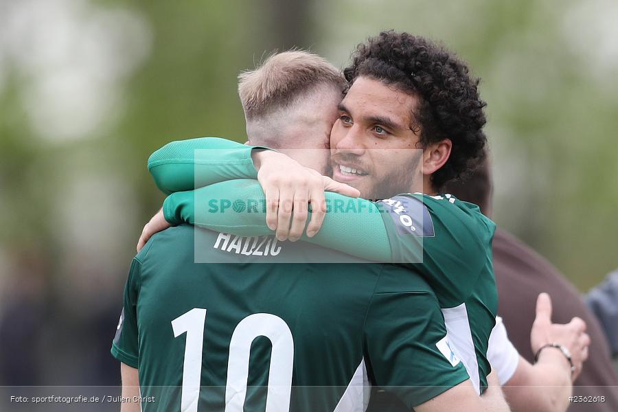 Malik Mc Lemore, Sachs-Stadion, Schweinfurt, 29.04.2023, sport, action, Fussball, BFV, 34. Spieltag, Regionalliga Bayern, ANS, FCS, SpVgg Ansbach, 1. FC Schweinfurt - Bild-ID: 2362618