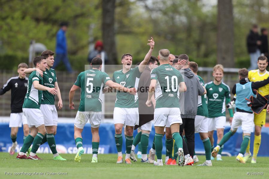 Sachs-Stadion, Schweinfurt, 29.04.2023, sport, action, Fussball, BFV, 34. Spieltag, Regionalliga Bayern, ANS, FCS, SpVgg Ansbach, 1. FC Schweinfurt - Bild-ID: 2362622 Sachs-Stadion, Schweinfurt, 29.04.2023, sport, action, Fussball, BFV, 34. Spieltag, Regionalliga Bayern, ANS, FCS, SpVgg Ansbach, 1. FC Schweinfurt - Bild-ID: 2362622