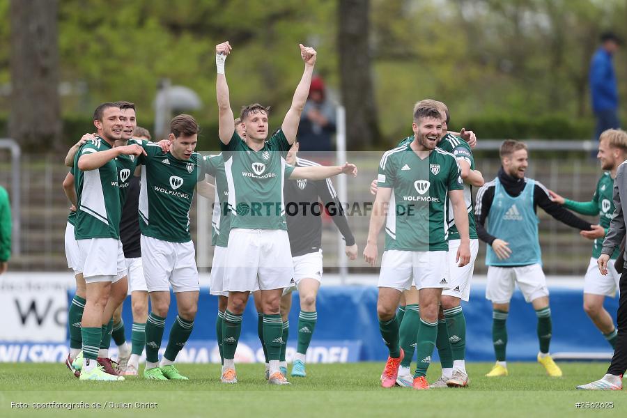 Sachs-Stadion, Schweinfurt, 29.04.2023, sport, action, Fussball, BFV, 34. Spieltag, Regionalliga Bayern, ANS, FCS, SpVgg Ansbach, 1. FC Schweinfurt - Bild-ID: 2362625