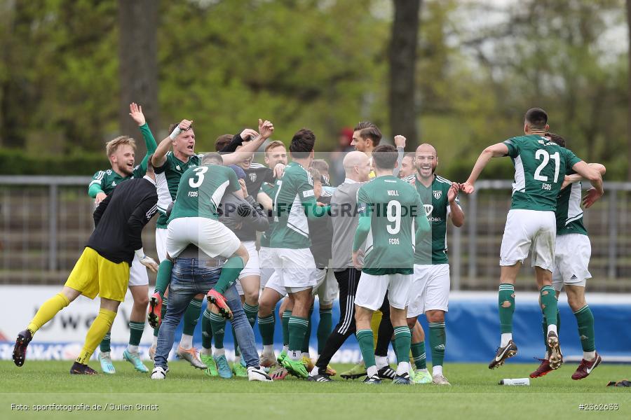 Sachs-Stadion, Schweinfurt, 29.04.2023, sport, action, Fussball, BFV, 34. Spieltag, Regionalliga Bayern, ANS, FCS, SpVgg Ansbach, 1. FC Schweinfurt - Bild-ID: 2362633