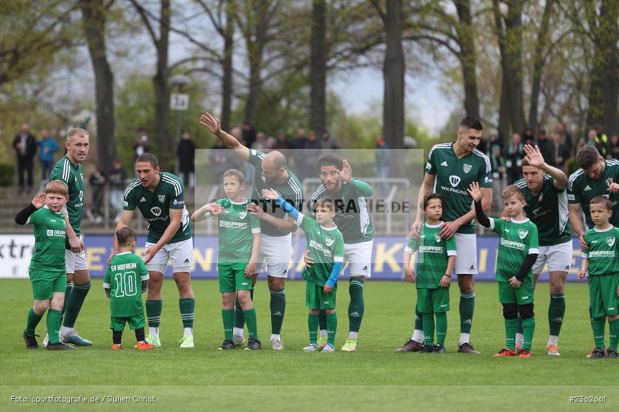 Sachs-Stadion, Schweinfurt, 29.04.2023, sport, action, Fussball, BFV, 34. Spieltag, Regionalliga Bayern, ANS, FCS, SpVgg Ansbach, 1. FC Schweinfurt - Bild-ID: 2362661