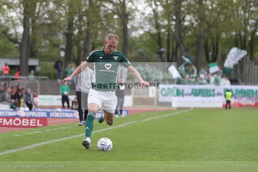 Benjamin Hadžić, Sachs-Stadion, Schweinfurt, 29.04.2023, sport, action, Fussball, BFV, 34. Spieltag, Regionalliga Bayern, ANS, FCS, SpVgg Ansbach, 1. FC Schweinfurt - Bild-ID: 2362670 Benjamin Hadžić, Sachs-Stadion, Schweinfurt, 29.04.2023, sport, action, Fussball, BFV, 34. Spieltag, Regionalliga Bayern, ANS, FCS, SpVgg Ansbach, 1. FC Schweinfurt - Bild-ID: 2362670
