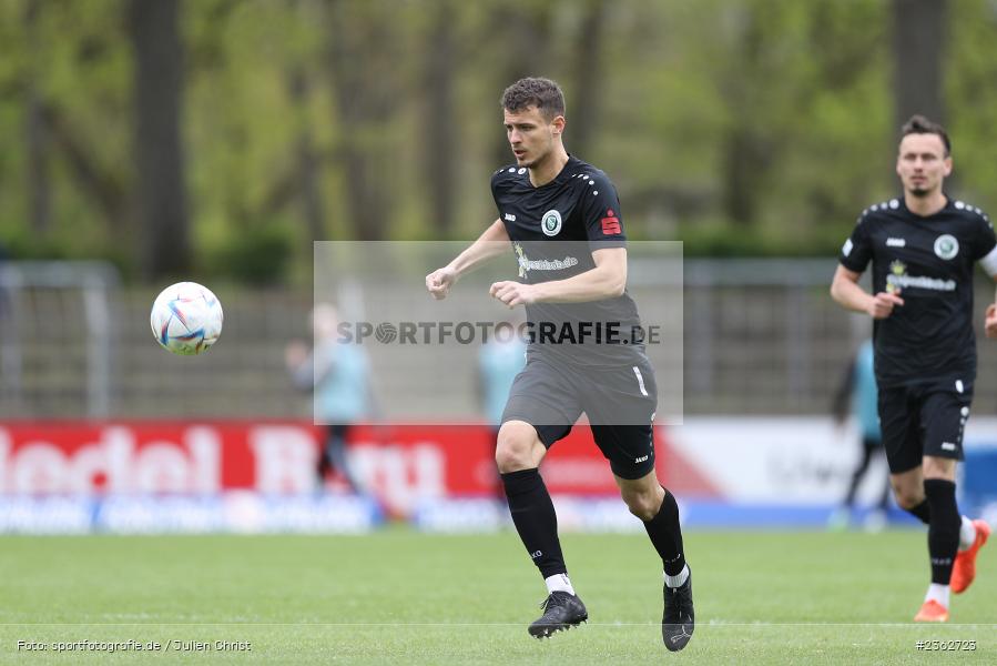 Sebastian Marx, Sachs-Stadion, Schweinfurt, 29.04.2023, sport, action, Fussball, BFV, 34. Spieltag, Regionalliga Bayern, ANS, FCS, SpVgg Ansbach, 1. FC Schweinfurt - Bild-ID: 2362723