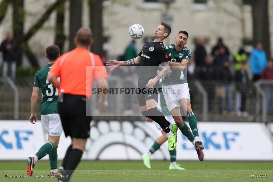 Bastian Herzner, Sachs-Stadion, Schweinfurt, 29.04.2023, sport, action, Fussball, BFV, 34. Spieltag, Regionalliga Bayern, ANS, FCS, SpVgg Ansbach, 1. FC Schweinfurt - Bild-ID: 2362725 Bastian Herzner, Sachs-Stadion, Schweinfurt, 29.04.2023, sport, action, Fussball, BFV, 34. Spieltag, Regionalliga Bayern, ANS, FCS, SpVgg Ansbach, 1. FC Schweinfurt - Bild-ID: 2362725