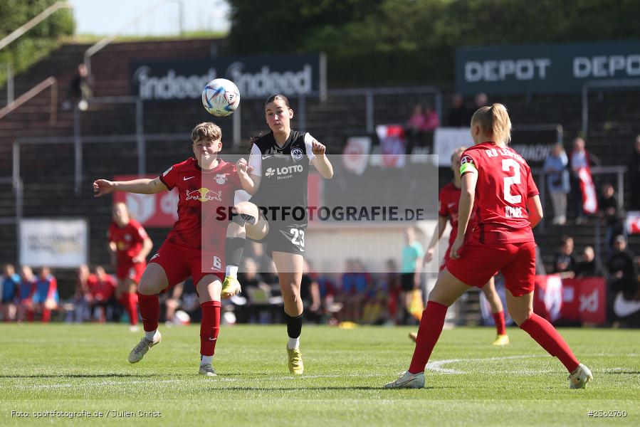 Michelle Hochstadt, Riederwaldstadion, Frankfurt, 30.04.2023, sport, action, Fussball, DFB, 22. Spieltag, 2. Frauen-Bundesliga, RBL, SGE, RB Leipzig, Eintracht Frankfurt II - Bild-ID: 2362760 Michelle Hochstadt, Riederwaldstadion, Frankfurt, 30.04.2023, sport, action, Fussball, DFB, 22. Spieltag, 2. Frauen-Bundesliga, RBL, SGE, RB Leipzig, Eintracht Frankfurt II - Bild-ID: 2362760
